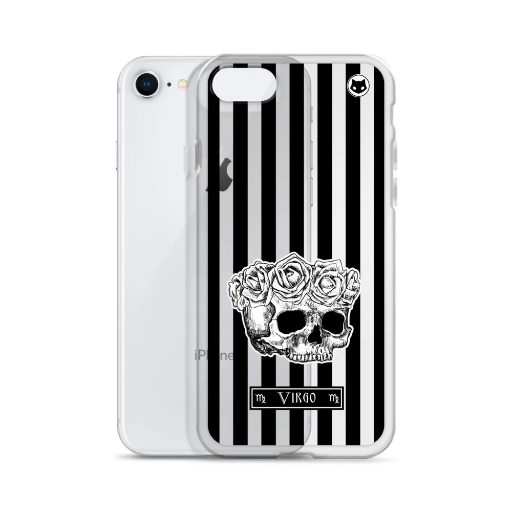 Virgo Zodiac iPhone Case (Clear)