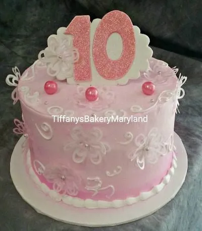 Wafer Flower Cake