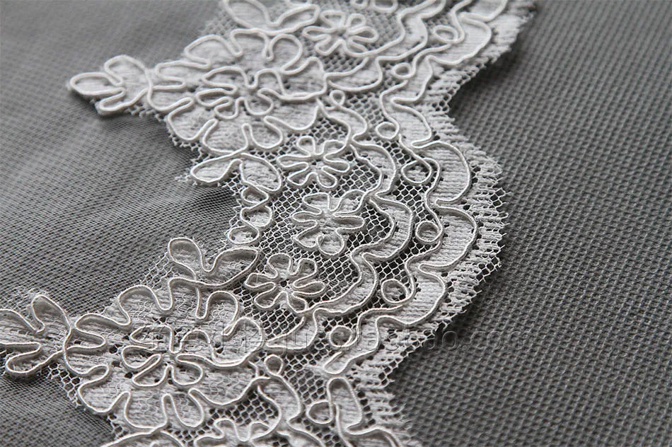 Waltz Length Lace Mantilla Wedding Bridal Veil VG1001