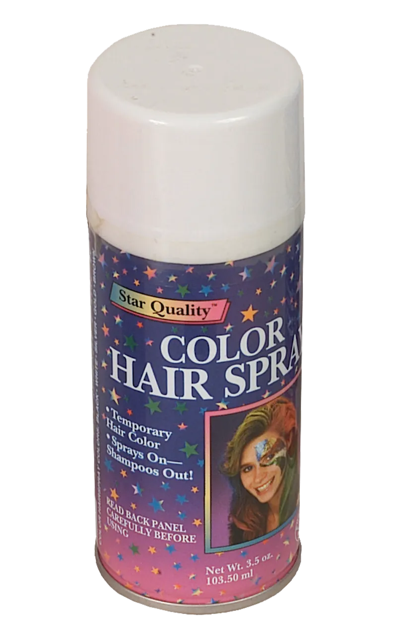 White Hairspray