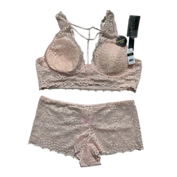 Windsor Padded Lace Design Bralette Bra Panty Sets