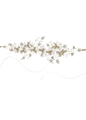 Wisteria Gold Band Hairpiece