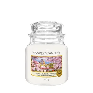 Yankee Candle Medium Jar Sakura Blossom Festival Classic 411g
